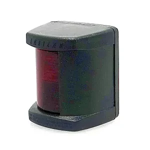 Огонь бортовой красный серии "Classic 12", черный корпус 30092