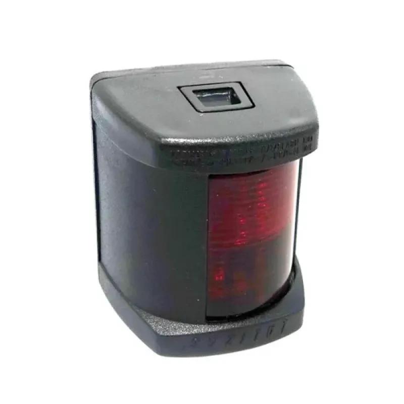 LALIZAS Огонь бортовой красный серии "Classic 12", черный корпус