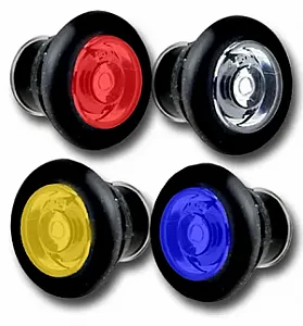 Огни светодиодные мини 12В белый @1 6317-7