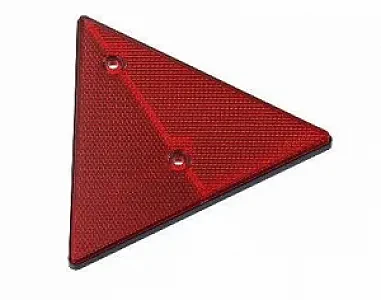 Отражатель треугольный красный C91052