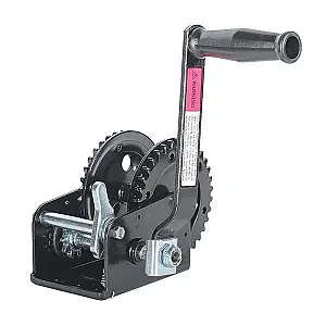 Лебедка ручная 1684 кг (5.1:1, 12:1) с двойным диском WT-77-37