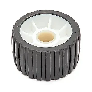 Колесо бортовое, пластмассовое, черное C12330B