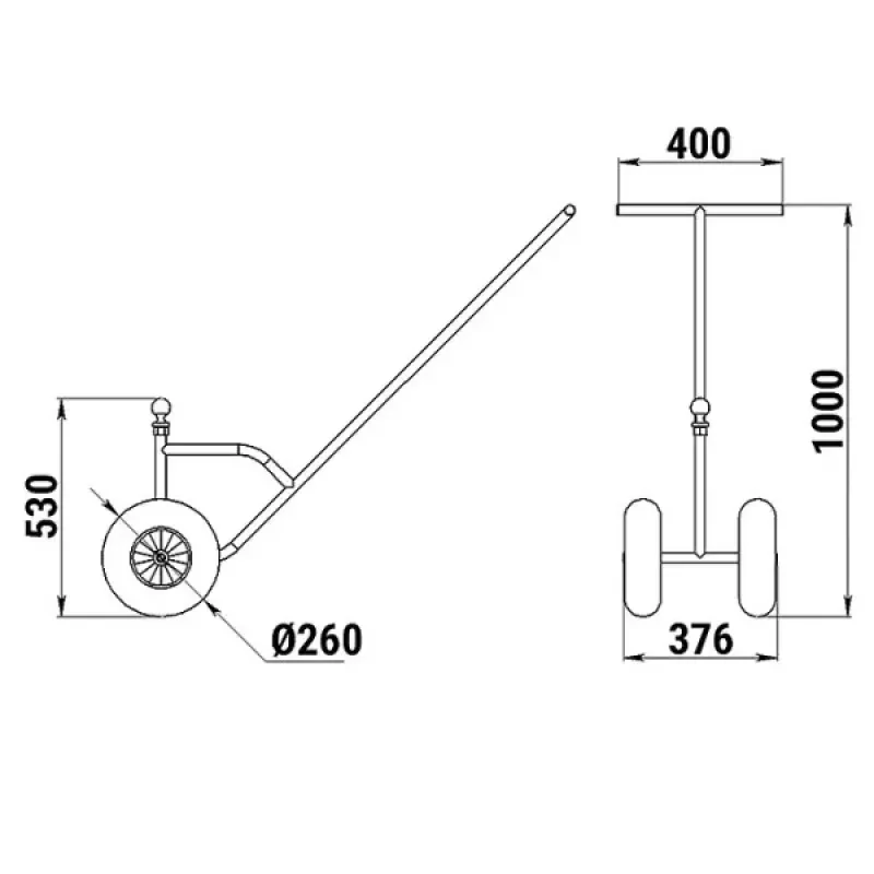 Техномарин Тележка трейлерная