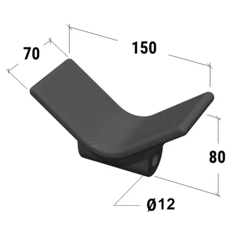 Техномарин Упор подкильный