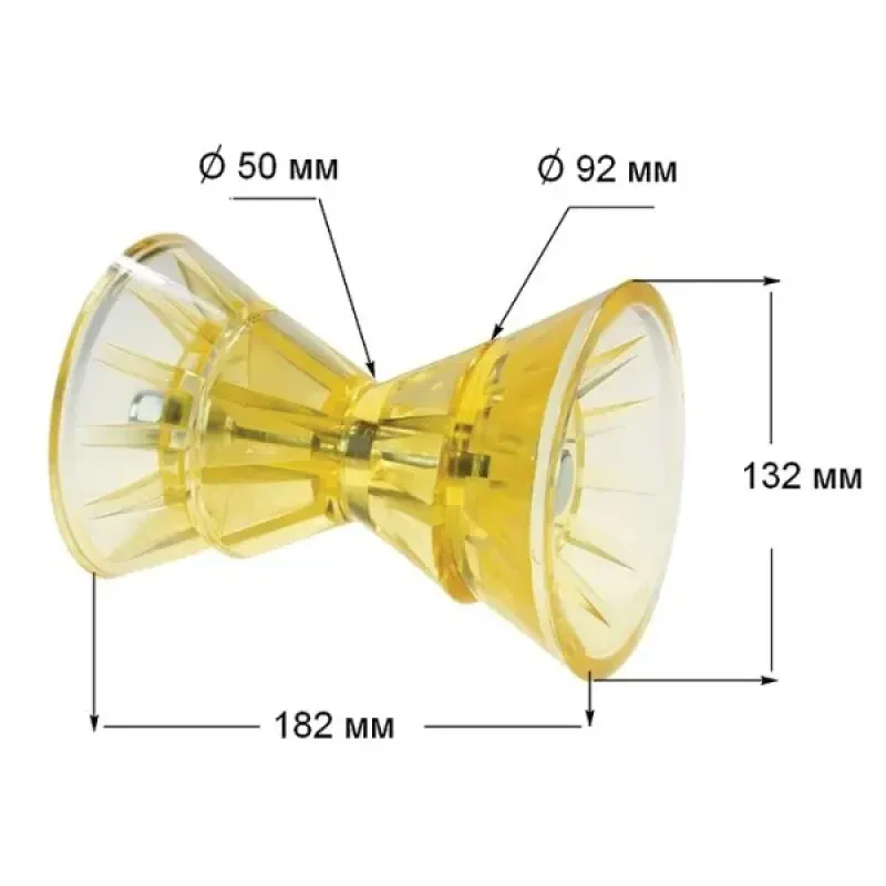 EASTERNER Ролик подкильный 182 мм c крепежем