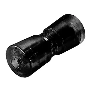 Ролик подкильный 200мм, черный пластик C11319BG-20