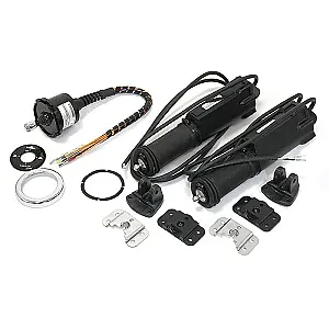 Комплект управления электромеханическими транцевыми плитами, черный 12V MTT12