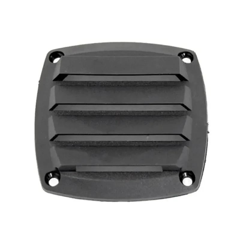 CIM Крышка вентиляции пластмассовая квадратная 85х85мм, черная