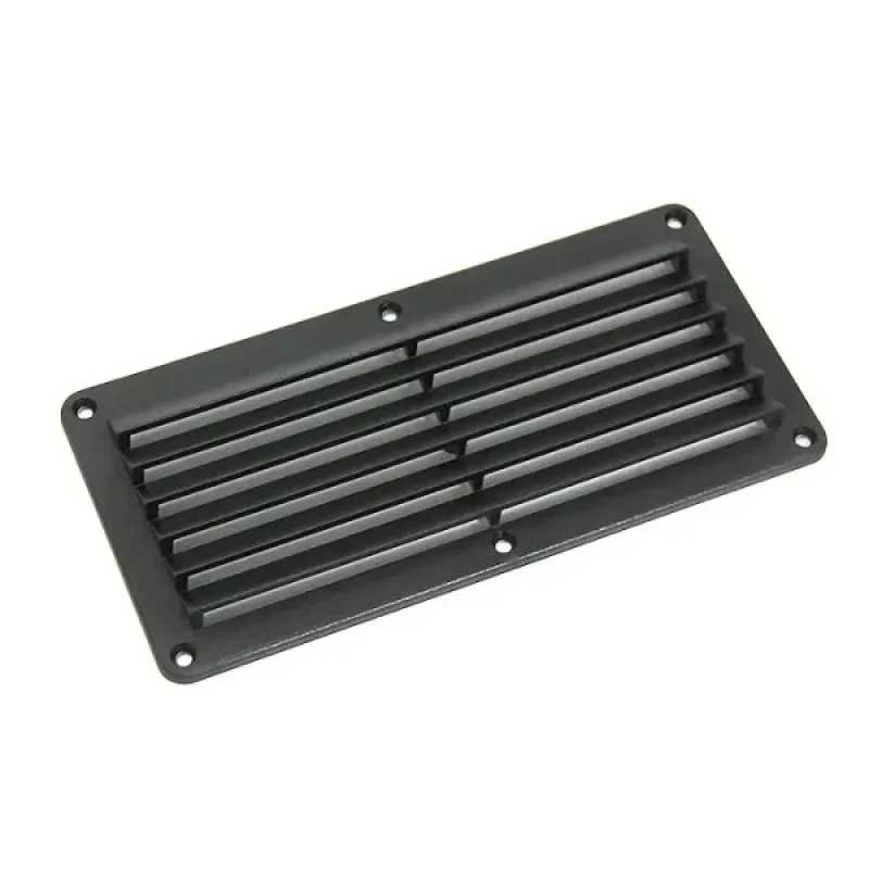 TMC Крышка вентиляции ABS пластик 260х125х17мм, черная