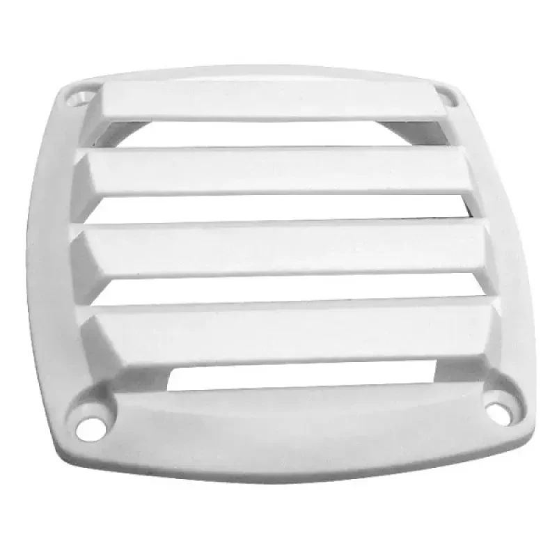 CIM Крышка вентиляции пластмассовая квадратная 85х85мм, белая