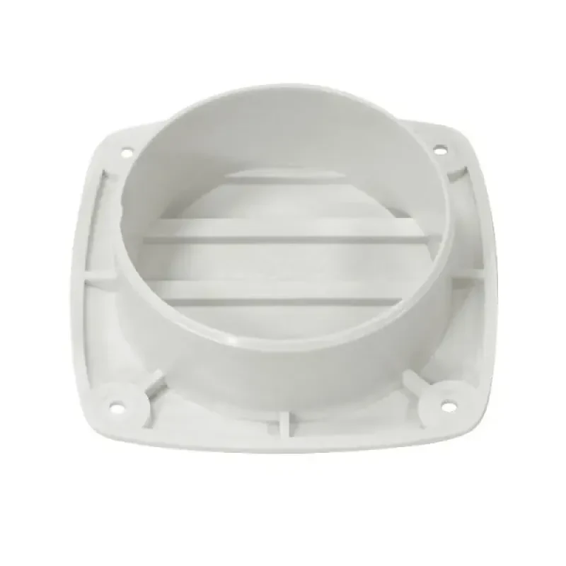 CIM Крышка вентиляции пластмассовая квадратная 127х127мм, белая