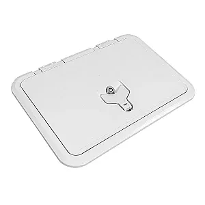 Крышка рундука 270х370 белая пластмасса 6378_270x370