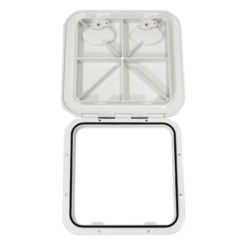 Крышка рундука SEAFLO 370x375мм, белый пластик