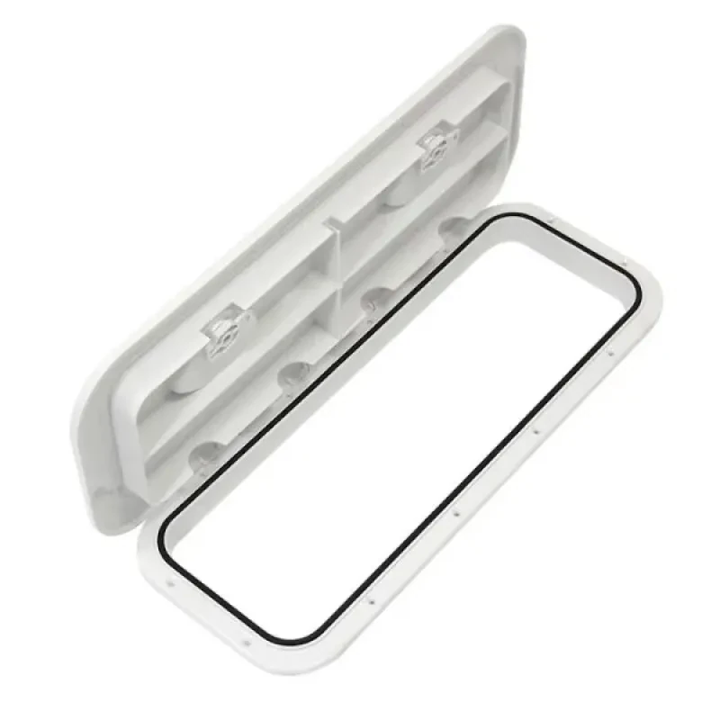 Крышка рундука SEAFLO 243x607мм, белый пластик