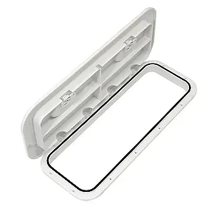 Крышка рундука SEAFLO 243x607мм, белый пластик SFRE1-243-607-01