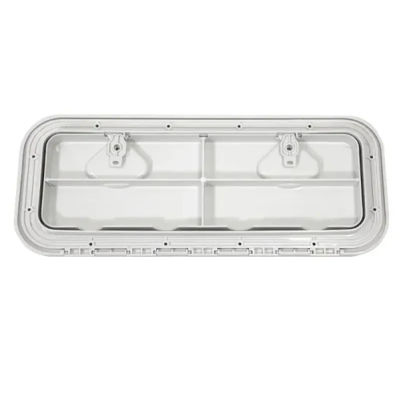 Крышка рундука SEAFLO 243x607мм, белый пластик