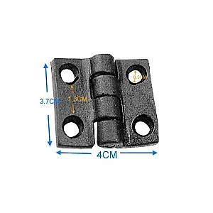 Петля неразъемная 38х35 мм, пластиковая C12812