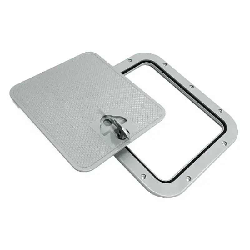 NUOVA RADE Крышка рундука 306х356 светло-серая пластмасса