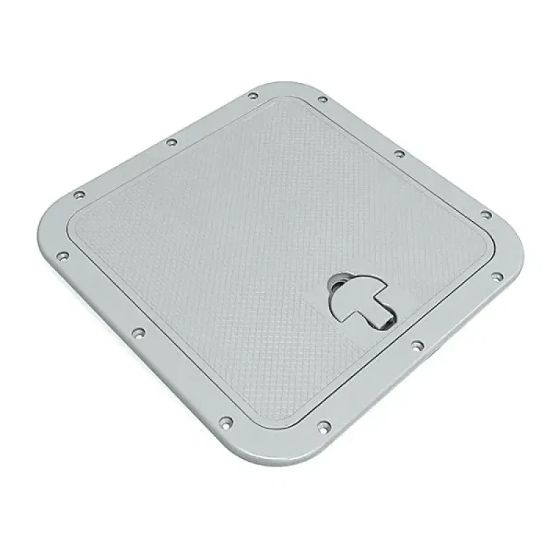 NUOVA RADE Крышка рундука 380х380 светло-серая пластмасса