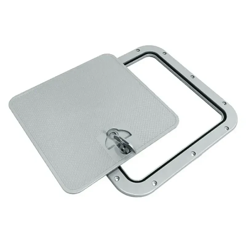 NUOVA RADE Крышка рундука 380х380 светло-серая пластмасса