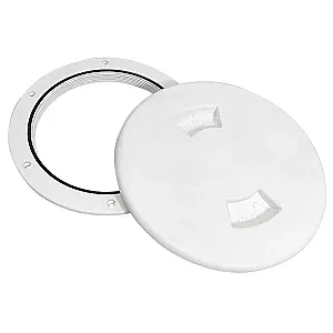 Крышка люка технологическая 152.5 белая C12793NW