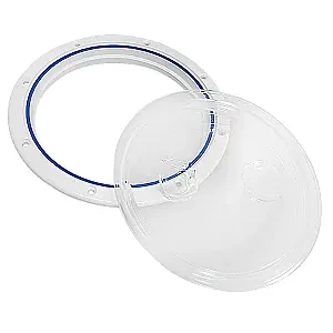 Крышка люка технологическая 152.0 прозрачная C13025W8-1