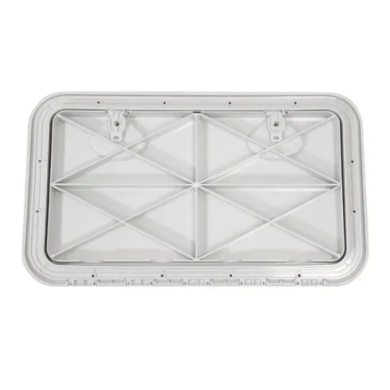 Крышка рундука SEAFLO 353x606мм, белый пластик