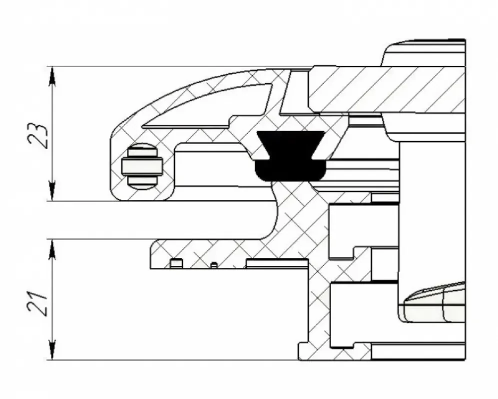Техномарин Люк палубный распашной Альбатрос 400х400