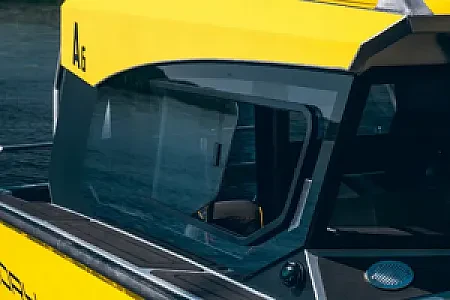 Форточка накладная со сдвижным стеклом, правая 607x334 030909T