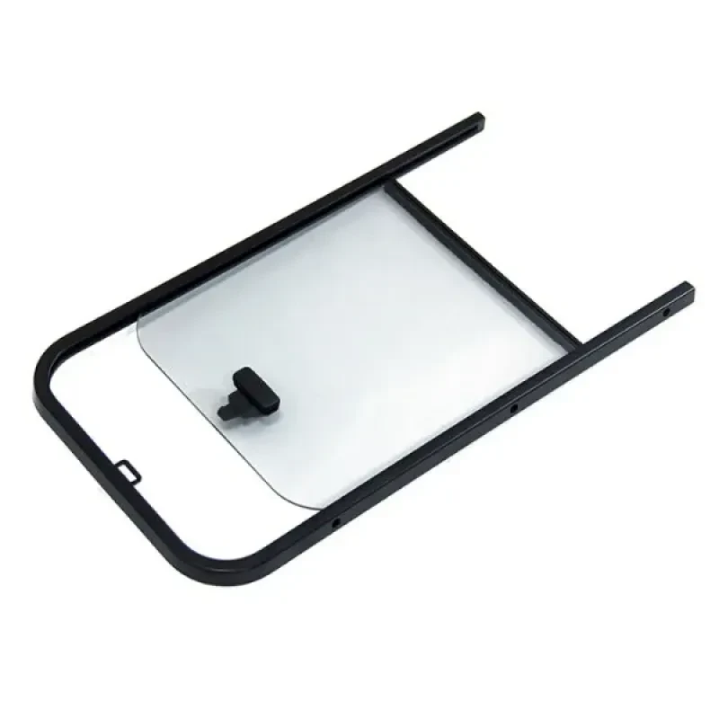 Техномарин Форточка накладная со сдвижным стеклом, левая 607x334