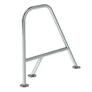 Леер носовой большой левый, нержавеющая сталь 030107T