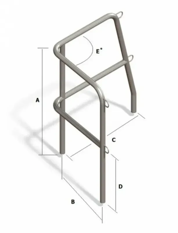 Леер кормовой левый борт (3 стойки) под заказ