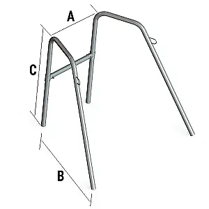 Леер носовой тип 2 (4 стойки) 030186T