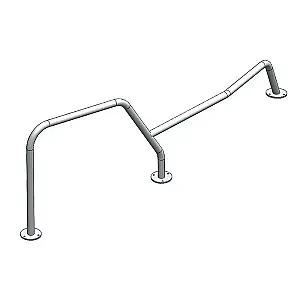 Леер носовой большой правый (катер "ПРОГРЕСС-2") 030123T