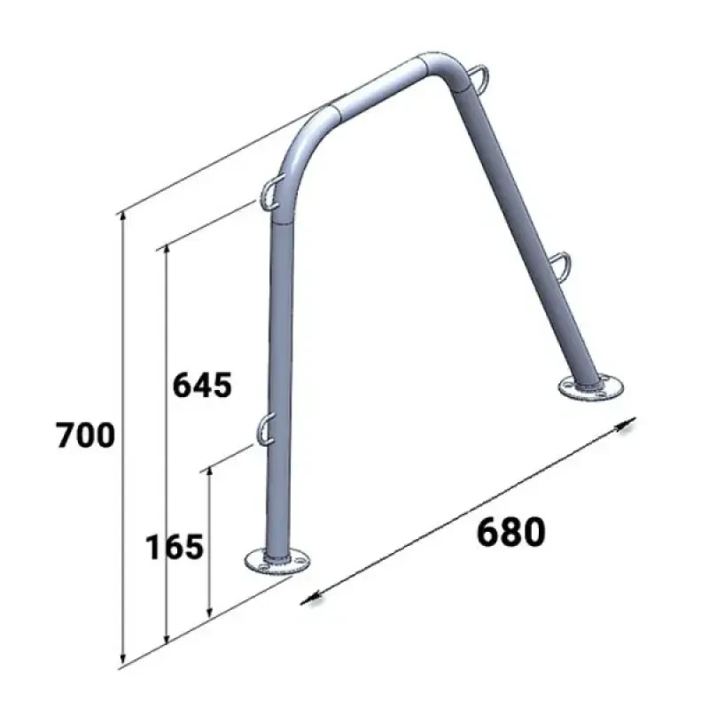 Леер 25х700 мм большой