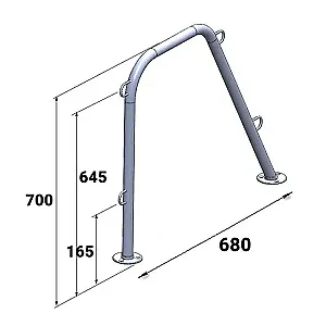 Леер 25х700 мм большой O030104T