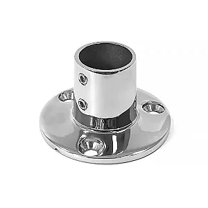 Основание леера 25.4мм, круглое, наклон 90 град 0614-0125