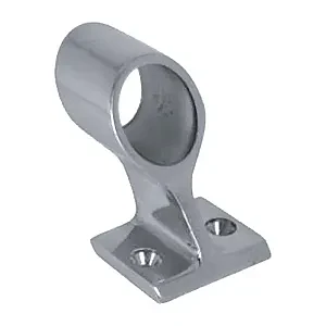 Держатель леера 25.4мм со сквозным отверстием, наклон 60 град 0633-0125