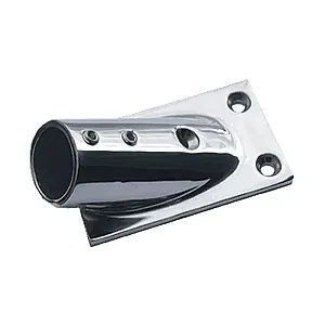 Основание леера 25.4мм, 80х45 мм, наклон 30 град 0607-0125