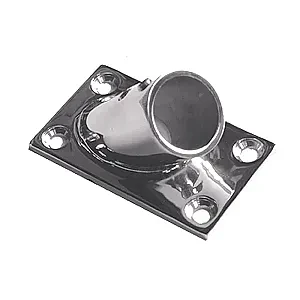 Основание леера 25.4мм, 80х45 мм, наклон 45 град 0607-0225