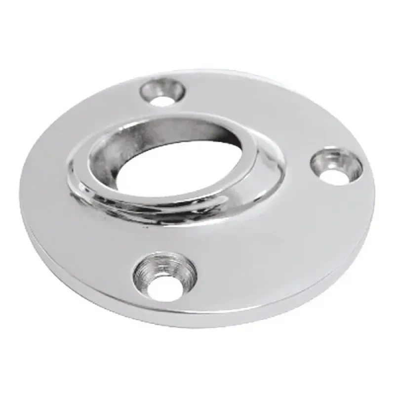 CIM Основание леера 25.4мм, круглое низкое, наклон 45 град