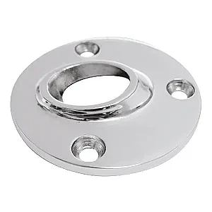 Основание леера 25.4мм, круглое низкое, наклон 45 град 0615-0125