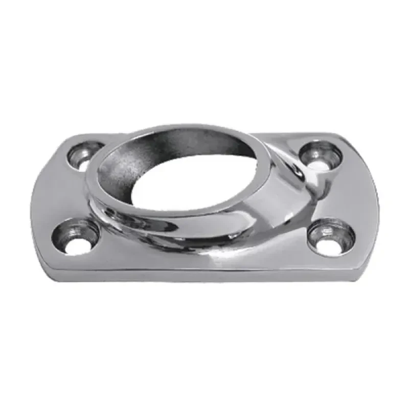 CIM Основание леера 25.4мм, 76х44 мм, низкое, наклон 45 град