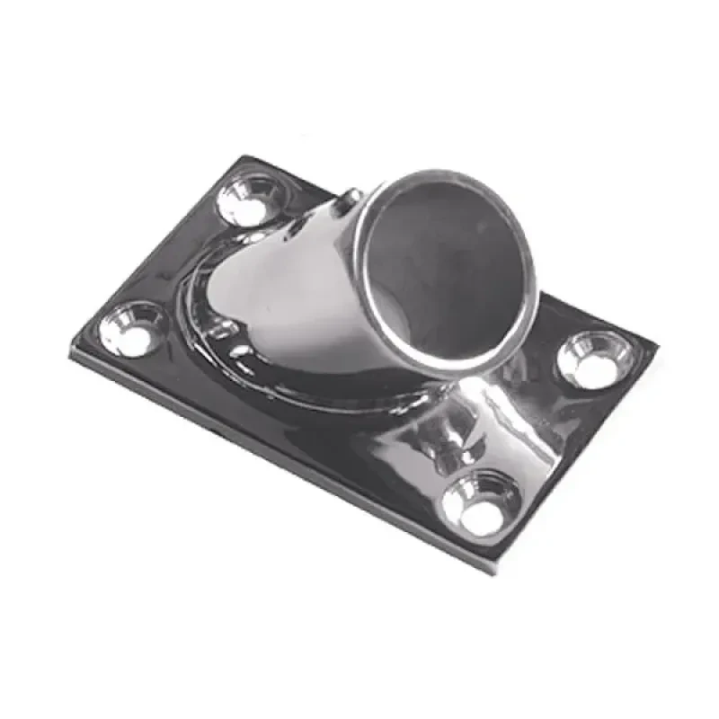 CIM Основание леера 22мм, 76х40 мм, наклон 45 град