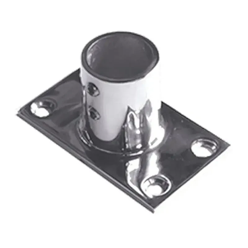 CIM Основание леера 22мм, 76х40 мм, наклон 90 град