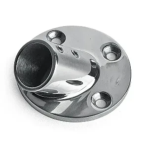 Основание леера 22мм, круглое, наклон 45 град 0612-0122