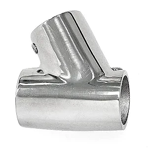 Тройник леера 22мм, 60 град, универсал 0643-0122