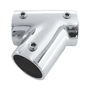 Тройник леера 22мм, 60 град, левый 0644-0122