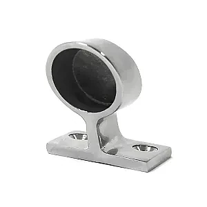 Держатель леера 25мм передний несквозной, наклон 60 град 0634-0125