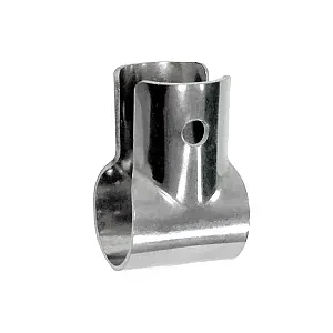 Тройник леера 25 мм, 90град, открытый 030701T